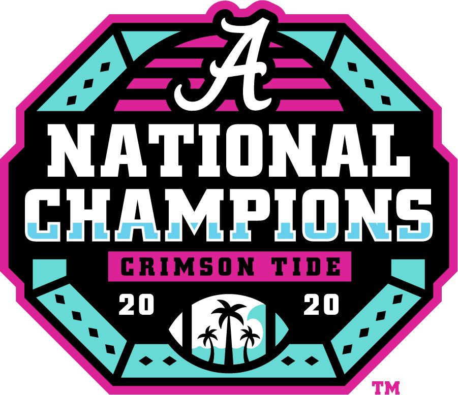 Alabama Crimson Tide 2020 Champion Logo diy iron on heat transfer